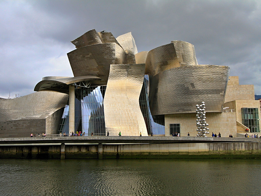Guggenheim museum v Bilbao (Baskicko - Španělsko)