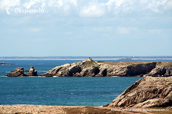 Quiberón v Bretani (Francie)