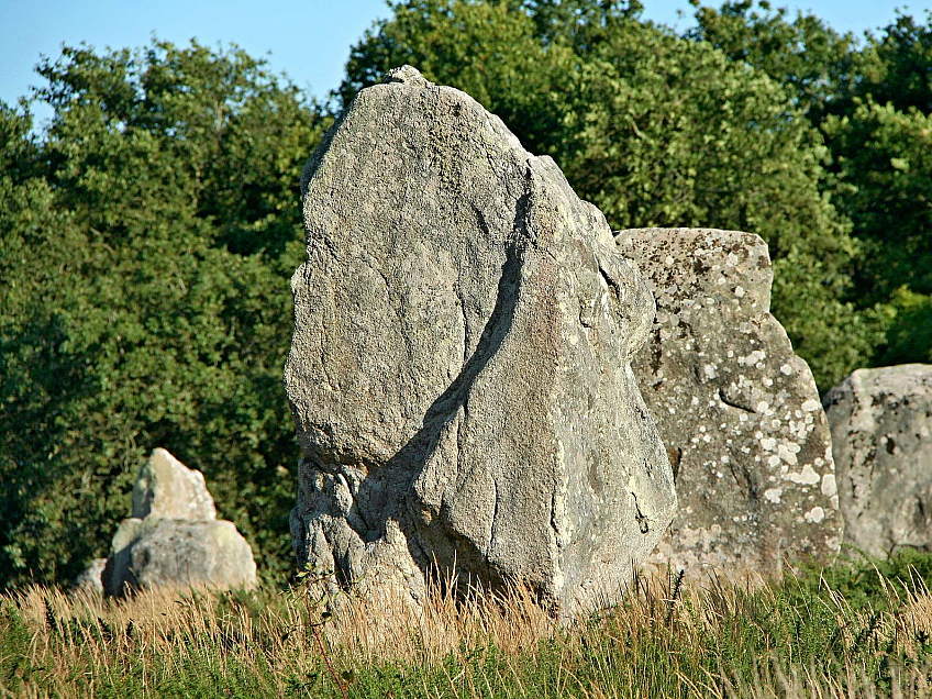 Neolitické megality v Carnacu (Bretaň - Francie)