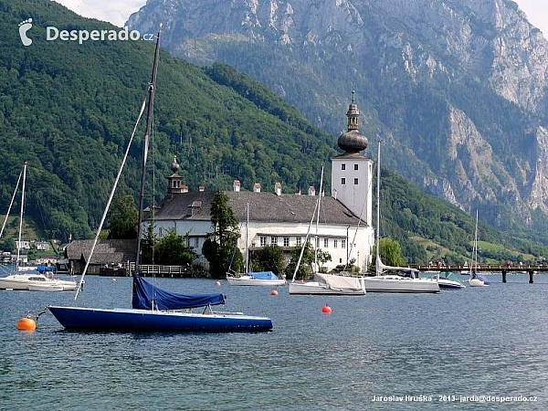 Vodní zámek Ort v Gmunden (Rakousko)