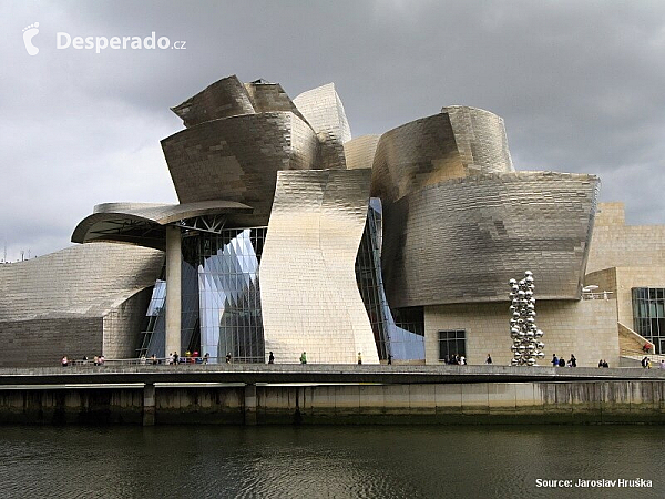 Guggenheimovo muzeum v Bilbao (Španělsko)