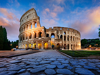 Koloseum v Římě (Itálie)