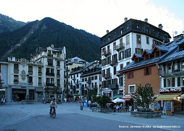 Chamonix pod Mont Blanc (Francie)