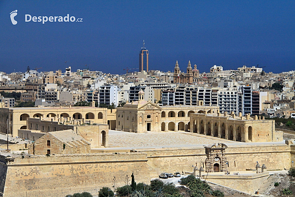 Manoel Island a pevnost Manoel Fort (Malta)