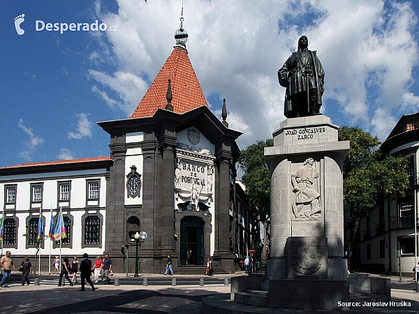 Centrum Funchalu (ostrov Madeira - Portugalsko)