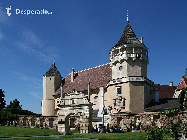 Renesanční zámek Rosenburg (Dolní Rakousy - Rakousko)