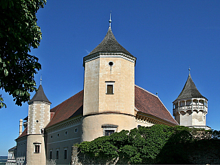 Renesanční zámek Rosenburg (Dolní Rakousy - Rakousko)