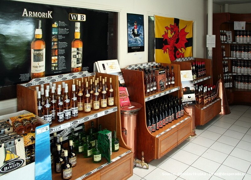 Lannion Warenghem Distillerie v Bretani (Francie)