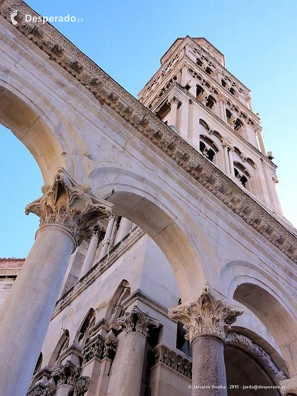 Diokleciánův palác ve Splitu (Chorvatsko)