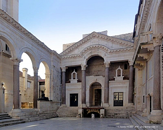 Diokleciánův palác ve Splitu (Chorvatsko)