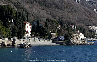 Zámek Il Castello di Miramare v Trieste (Itálie)