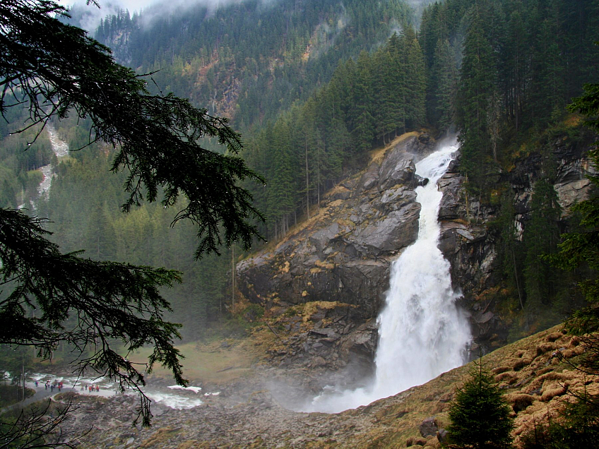 Krimmelské vodopády - Krimmeler Wasserfälle (Rakousko)