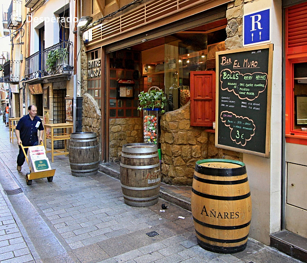 Bary v Logroño (La Rioja - Španělsko)