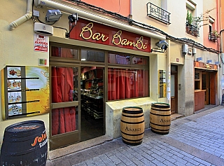 Bary v Logroño (La Rioja - Španělsko)