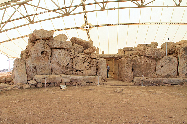 Megalitický chrám Mnajdra (Malta)