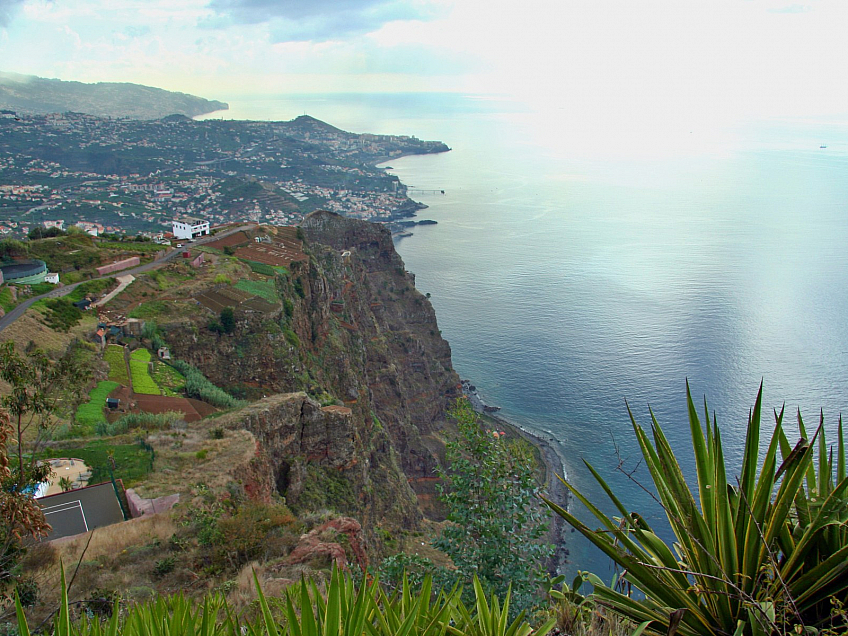 Útes a vyhlídka Cabo Girão (Madeira - Portugalsko)