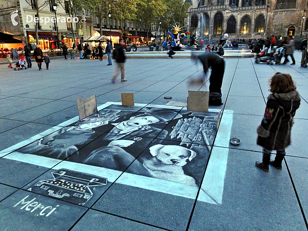 Centrum Georgese Pompidou (Paříž - Francie)