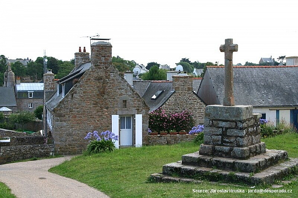 Île de-Bréhat v Bretani (Francie)