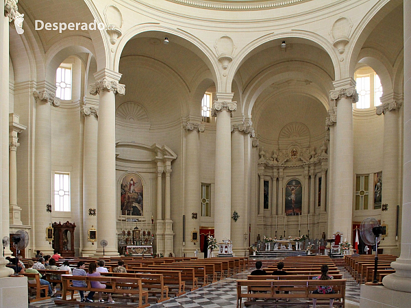 Kostel sv. Jana v Xewkija (Malta)