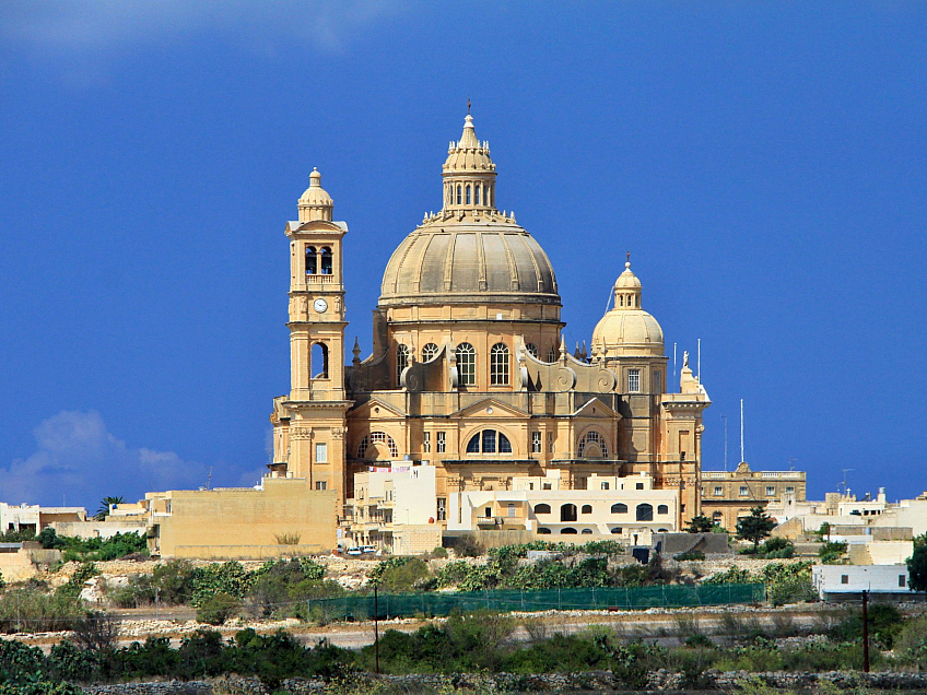 Kostel sv. Jana v Xewkija (Malta)