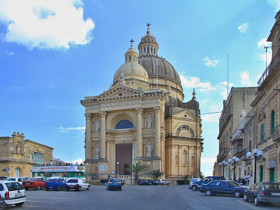 Kostel sv. Jana v Xewkija (Malta)