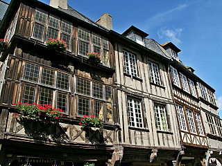 Dinan - jedno z kouzelných měst Bretaně