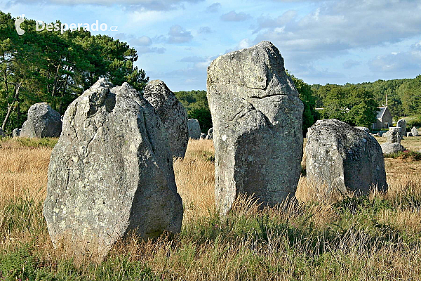 Carnac v Bretani (Francie)