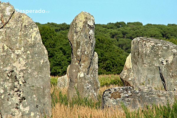 Carnac v Bretani (Francie)