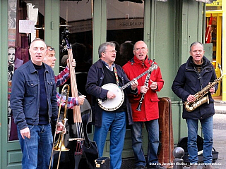 Čtvrť Saint Germain v Paříži (Francie)