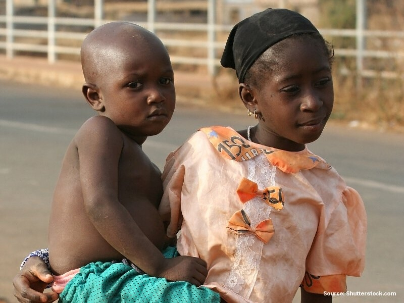 Děti v Senegalu