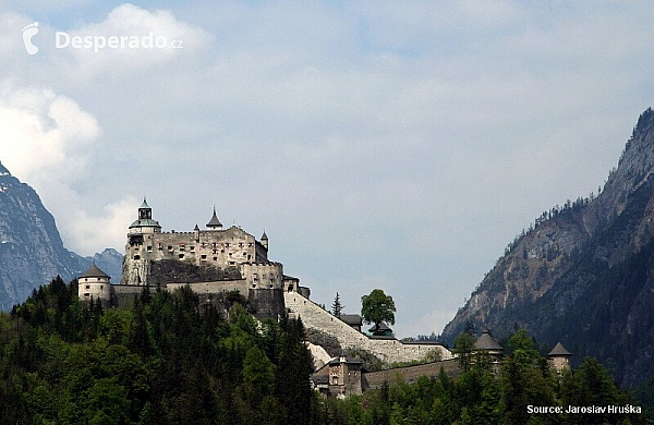 Werfen a Hrad Hohenwerfen (Rakousko)