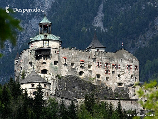 Werfen a Hrad Hohenwerfen (Rakousko)