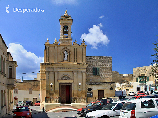 Victoria na ostrově Gozo (Malta)