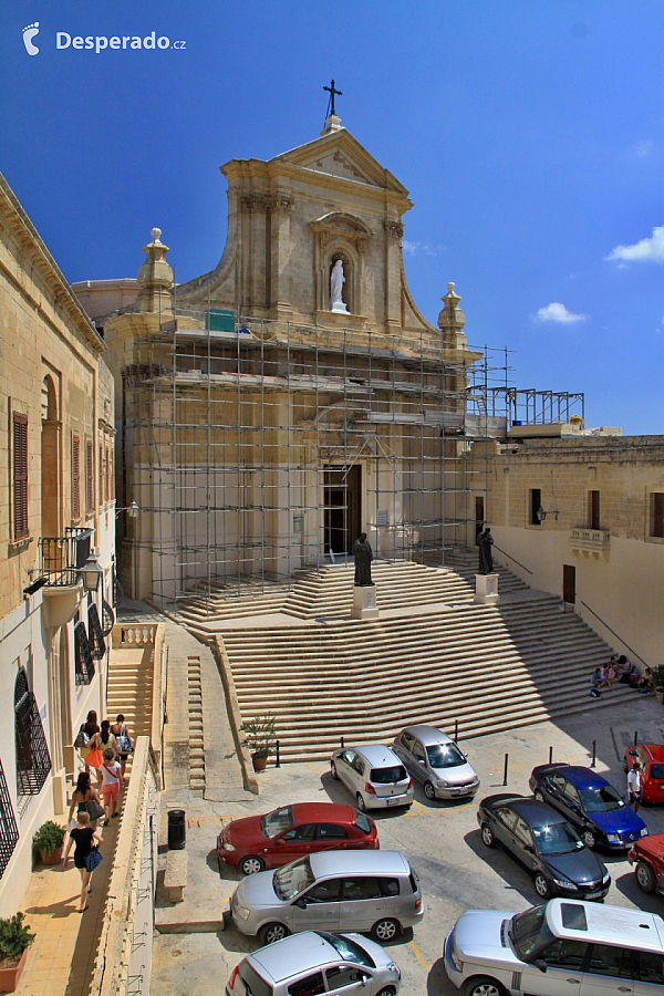 Victoria na ostrově Gozo (Malta)