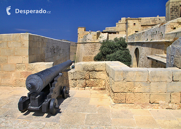 Victoria na ostrově Gozo (Malta)