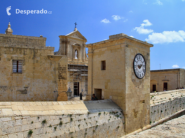 Victoria na ostrově Gozo (Malta)