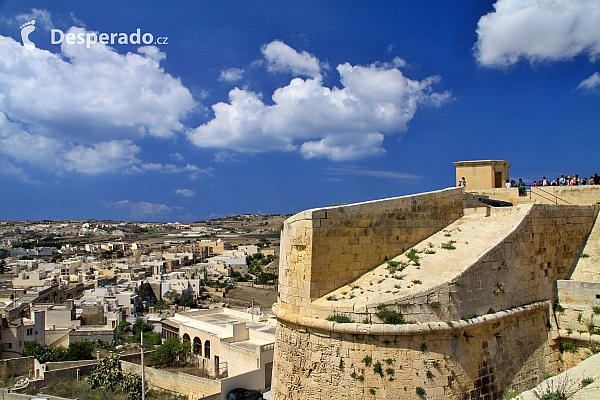 Victoria na ostrově Gozo (Malta)