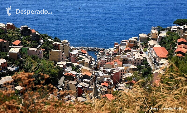 Pobřeží Cinque Terre (Itálie)