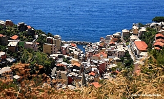 Pobřeží Cinque Terre (Itálie)
