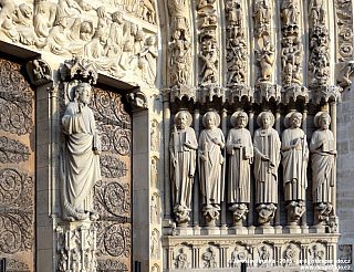 Katedrála Notre Dame v Paříži (Francie)