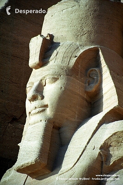 Chrám v Abu Simbel (Egypt)