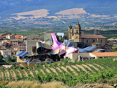 Vinařství Marquéz de Riscal v Elciego (Baskicko - Španělsko)