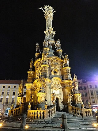 Sloup nejsvětější Trojice v Olomouci (Česká republika)