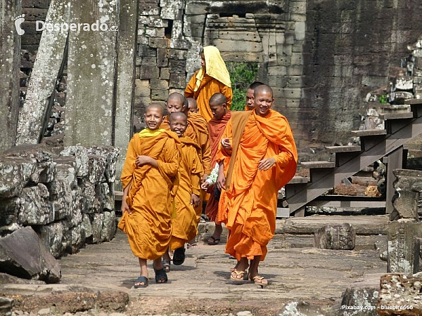 Buddhističtí mniši  (Kambodža)