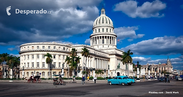 Budova Kapitolu v Havaně (Kuba)