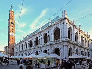Vicenza, benátské město na seznamu UNESCO (Itálie)