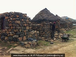 Vesnice Sani Pass Top (Lesotho)