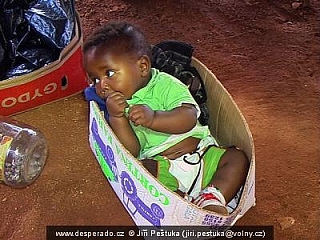 Tržnice v Ezulweni (Mosambik)