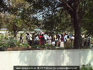 Hřbitov v Maputo (Mosambik)