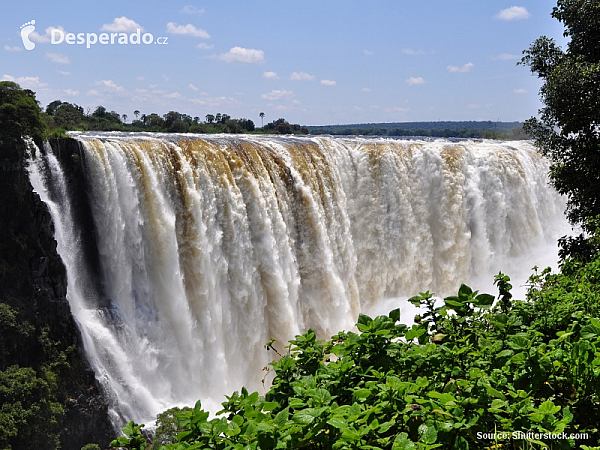 Viktoriiny vodopády (Zimbabwe)